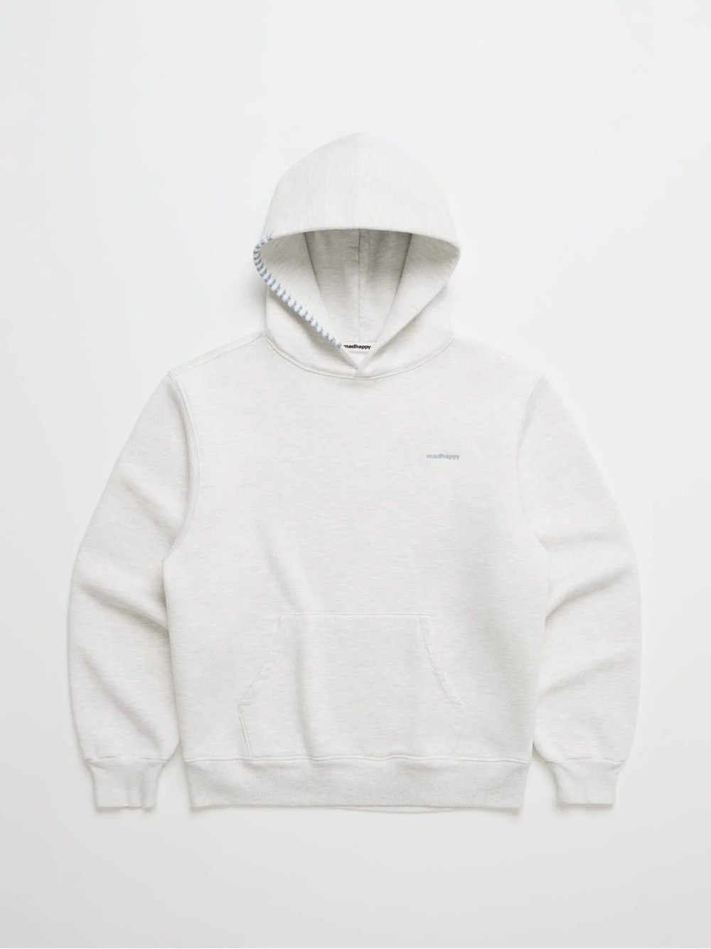 NWT Madhappy Classics Fleece Hoodie in Light Gray